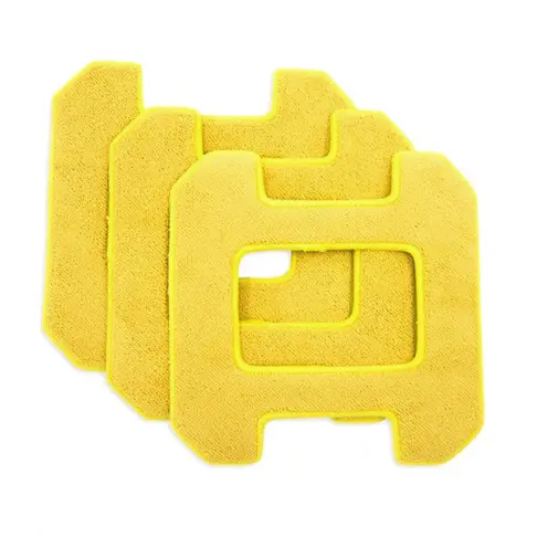 Accessoire nettoyage sol EZICLEAN PACK3MICROFIBRESJAUNES - 2