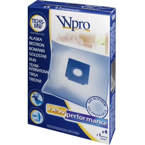 Sacs aspirateur et filtres WPRO SA 257 MW - 2