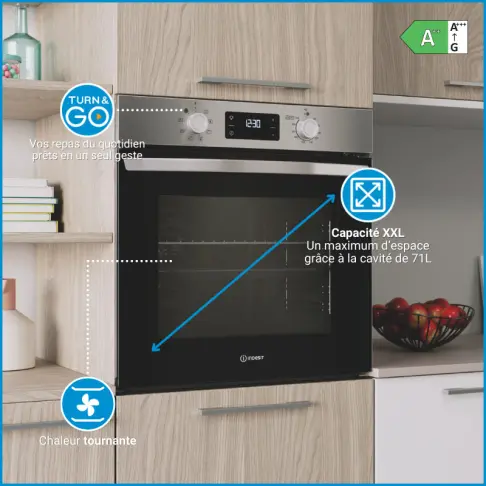 Four pyrolyse INDESIT IO275PB - 8