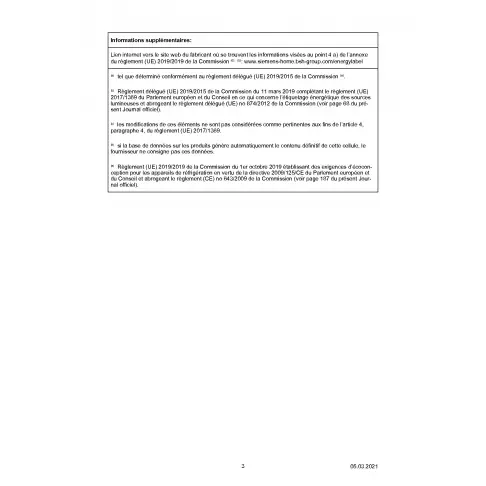 Réfrigérateur combiné inversé SIEMENS KG39EAWCA - 9