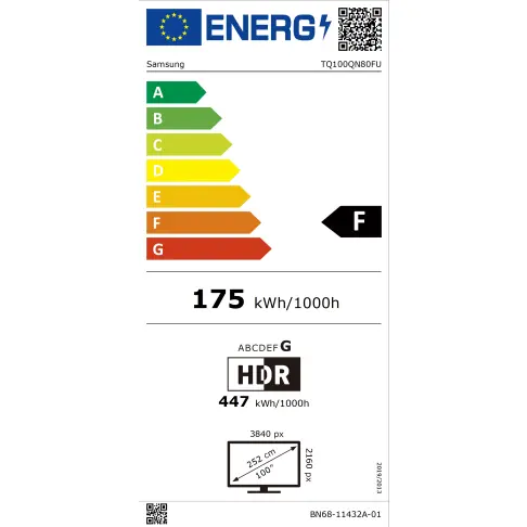 Tv led 100'' SAMSUNG TQ100QN80F - 11