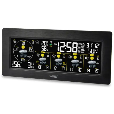 Station météo LA CROSSE TECHNOLOGY SW404-BLA - 2
