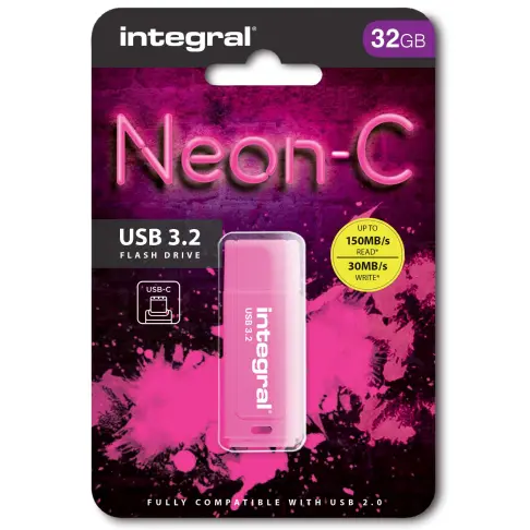 Clé usb INTEGRAL INFD32GBNEONCPK3.2 - 3