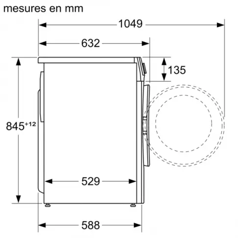 Lave linge hublot BOSCH WGG04409FR - 7