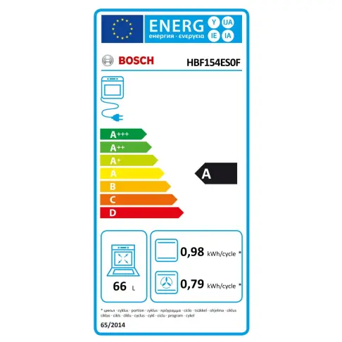 Four hydrolyse - écoclean BOSCH HBF154ES0F - 8