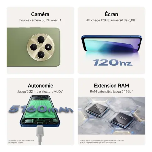 Smartphone XIAOMI REDMI14C128VERT - 7