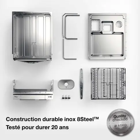 Lave-vaisselle tout intégré 60 cm ASKO DSD746U - 4