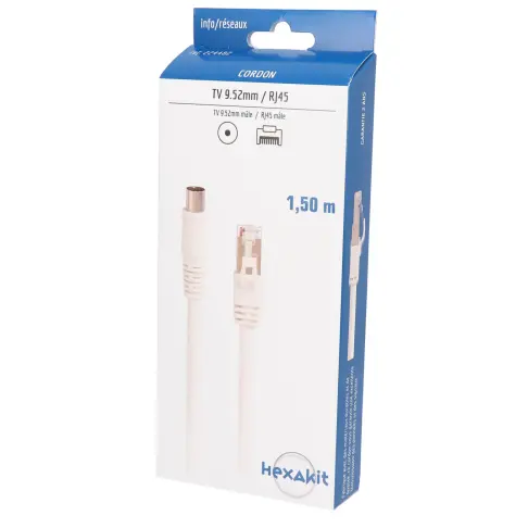 Câble tv HEXAKIT 224482 - 3