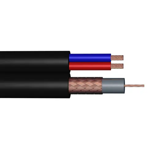 Cable coaxial video 75e ELBAC KX 6 + 2.075 - 1