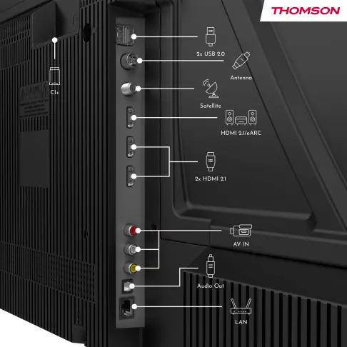 Tv led 50'' THOMSON 50UG5X15 - 5