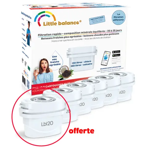 Cartouche filtrante LITTLE BALANCE 8590 - 1