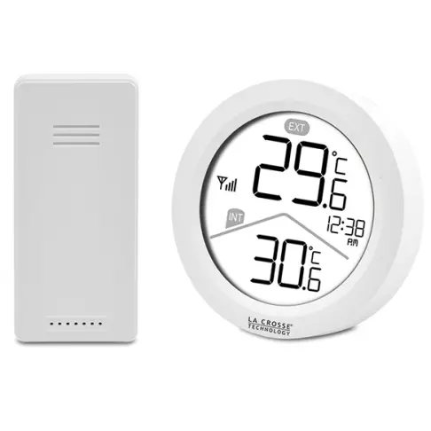 Station de température LA CROSSE TECHNOLOGY WS6219-WHI - 1