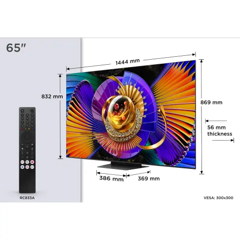 Télé led 65'' TCL 65C79L - 2