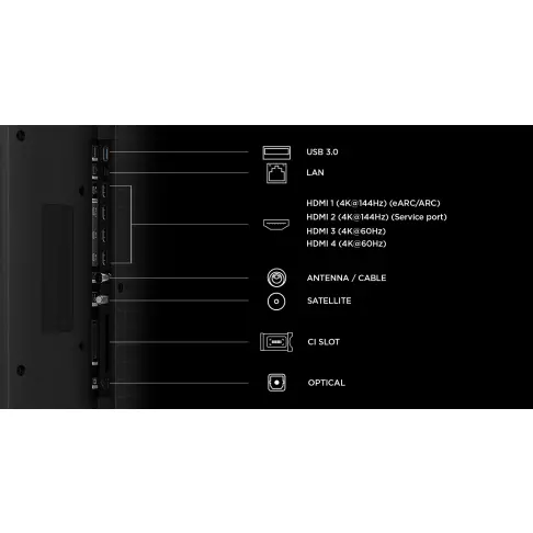 Télé led 65'' TCL 65C79L - 3