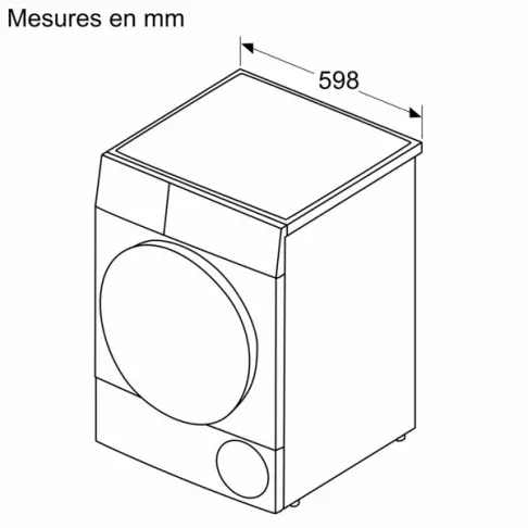 Sèche-linge frontal BOSCH WTH83V13FR - 5