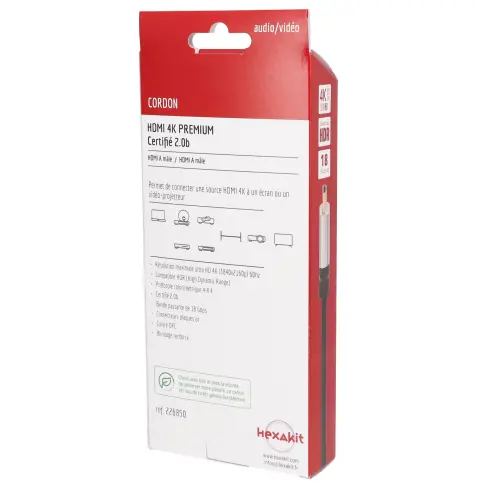 Cordon hdmi HEXAKIT 226850 - 3