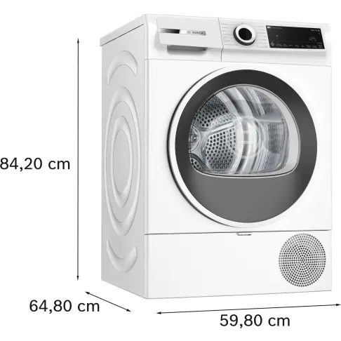Sèche-linge frontal BOSCH WQJ24203FR - 9