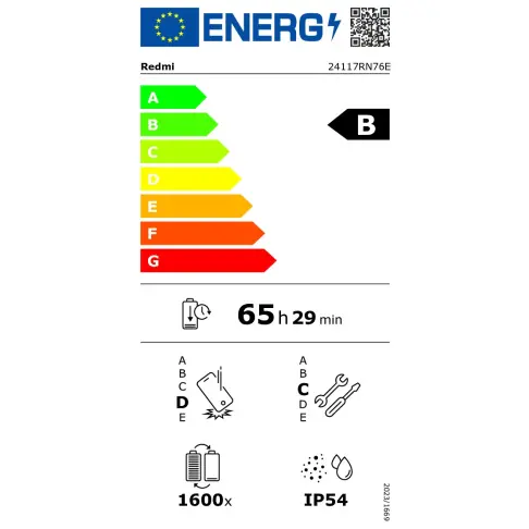 Smartphone XIAOMI REDMINOTE14BLEU256 - 10