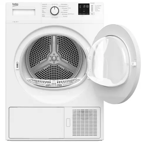 BEKO DM7512GA0WW - Sèche linge hublot, 7 kg, Pompe à chaleur, A++ - 3
