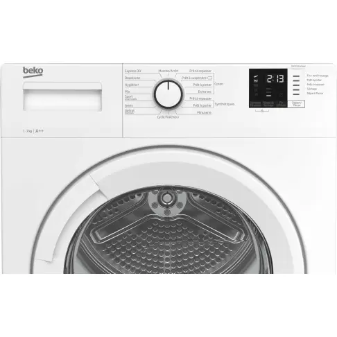 BEKO DM7512GA0WW - Sèche linge hublot, 7 kg, Pompe à chaleur, A++ - 4