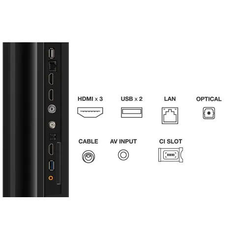 Tv led 55'' TCL 55P79B - 6