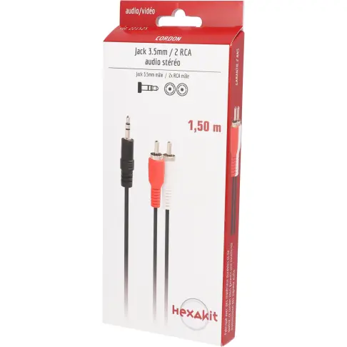 Connectique audio HEXAKIT 221525 - 2