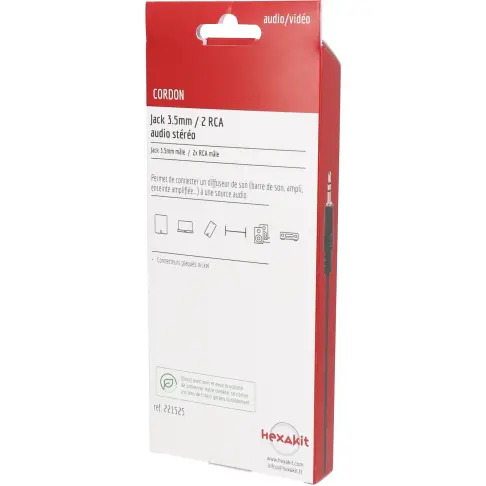 Connectique audio HEXAKIT 221525 - 3
