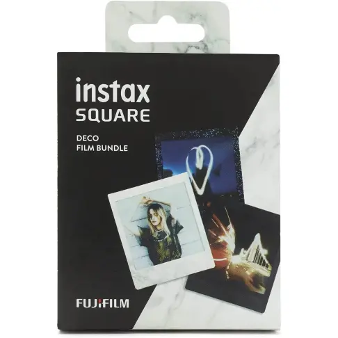 Film appareil instantané FUJIFILM INSTAX SQUARE DECO FILM BUNDLE - 1
