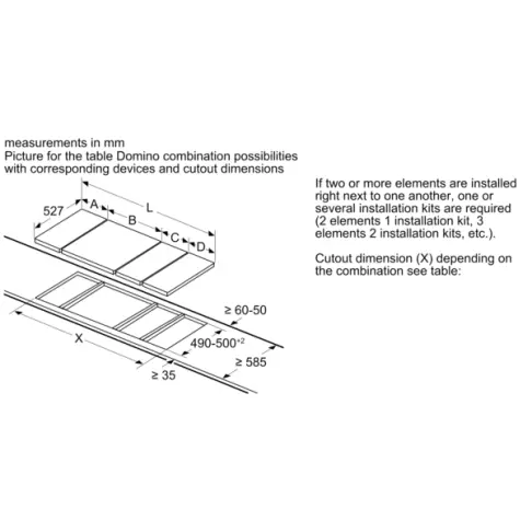 Domino vitrocéramique BOSCH PKF375FP2E - 8