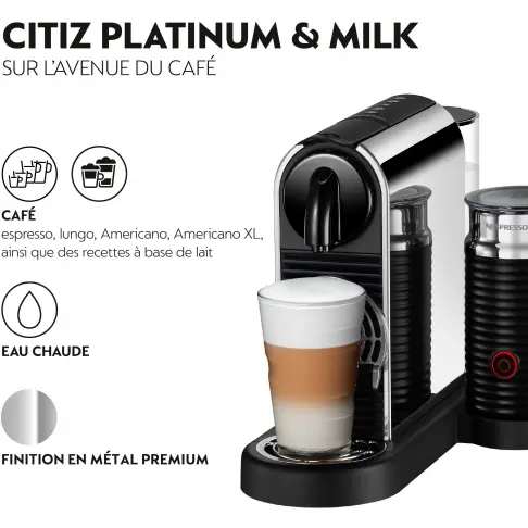Nespresso Citiz Platinium & Milk M 900 Inox MAGIMIX 11716 - 7