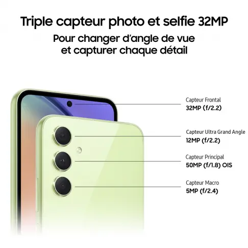 Smartphone SAMSUNG GALAXYA54NOIR - 5