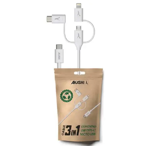 Connectique data AKASHI ALTECO3IN1TC - 1
