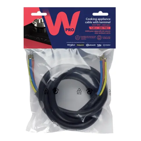 Branchement gaz et électrique WPRO CAB 360/1 - 1