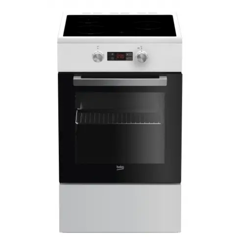 Cuisiniere dessus induction BEKO FSE 58100 WC - 1