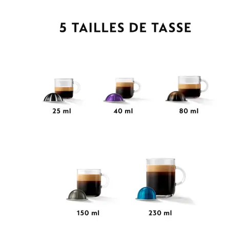 Nespresso vertuo DELONGHI ENV150.R - 8