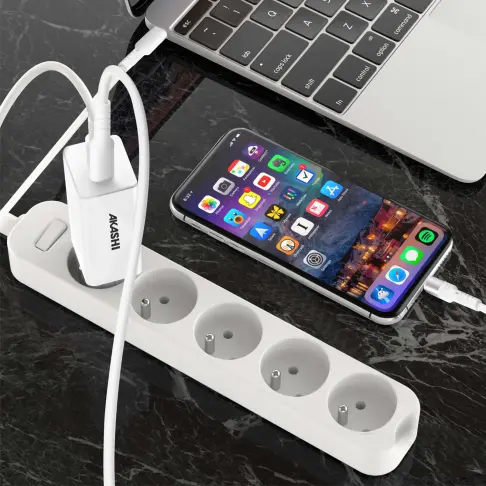 Chargeur secteur AKASHI ALTGAN65W - 2