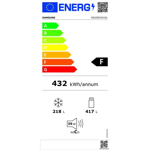 Réfrigérateur américain SAMSUNG RS 65 R 5401 SL - 8