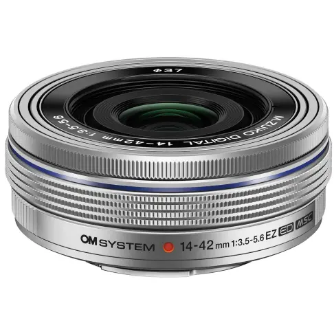 Zoom reflex numérique OM SYSTEM 14-42 POWERZOOM SILVER OM - 1