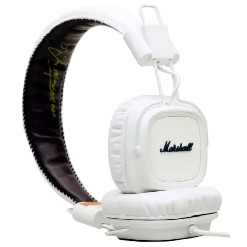 Casque filaire MARSHALL MAJOR BLANC - 1