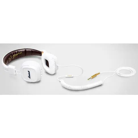Casque filaire MARSHALL MAJOR BLANC - 6