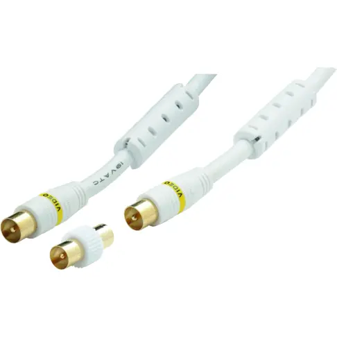 Cordons coaxiaux tv et satellite ITC 4633 - 1