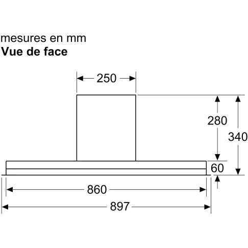 Hotte décorative NEFF D95XAM2S0 - 8
