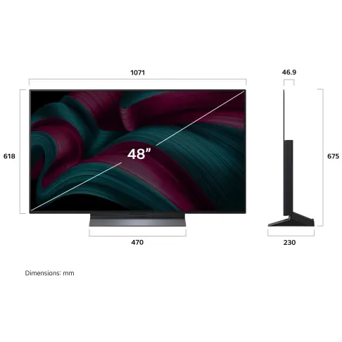 Tv oled 48'' LG OLED48C54LA - 3