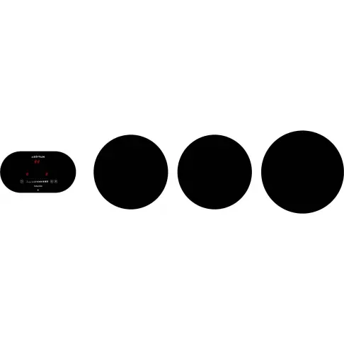 Plaque à induction AIRLUX ATIN 3 BK - 1