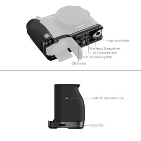 Grip pour appareil photo SMALLRIG 5466 - 6