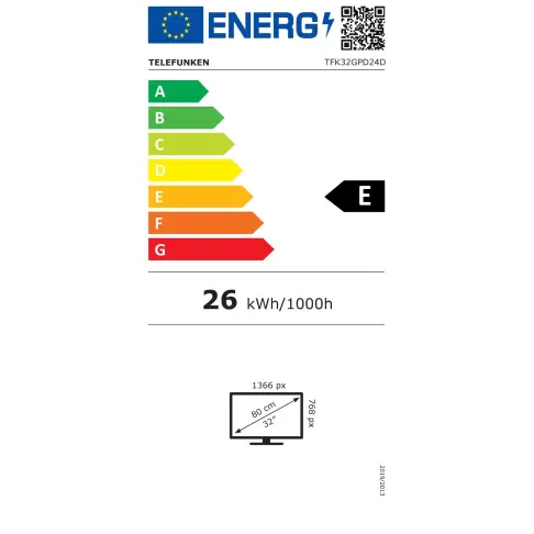 Tv led 32'' TELEFUNKEN TFK32GPD24D - 3