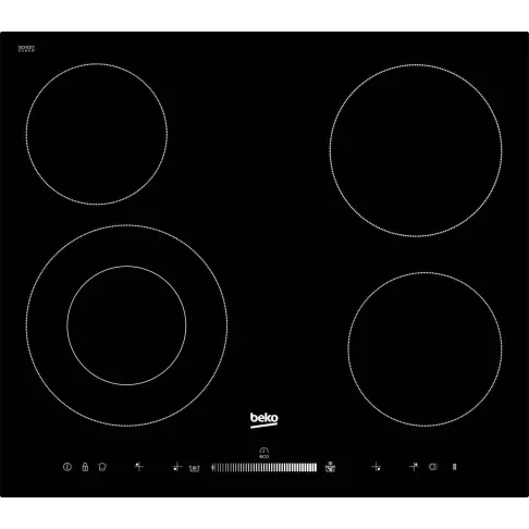 Table vitrocéramique BEKO HIC 64502 T - 1