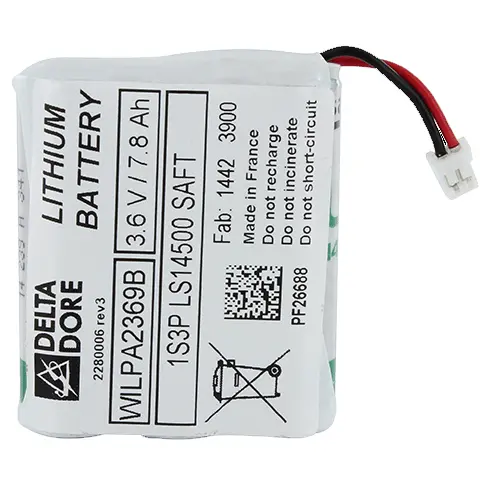 Bloc pile DELTA DORE BATCLT 8000 TYXAL+ - 1