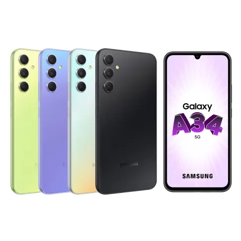 Smartphone SAMSUNG GALAXYA34VIOLET - 2