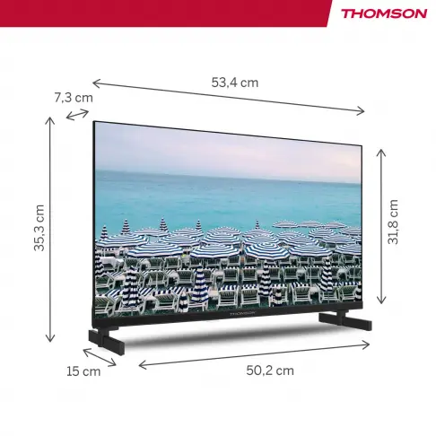 Tv led 23'' THOMSON 24HD2S13 - 5